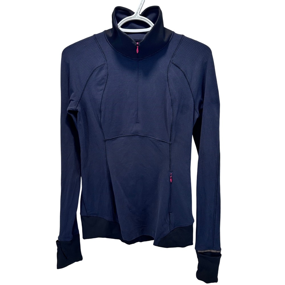 Lululemon Runderful Half Zip Women's 8 Pullover Cuffins‎ Athletic Activewear